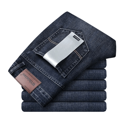 ClassicFit Blue Denim: Timeless Men's Jeans - Bruno Bold Shop