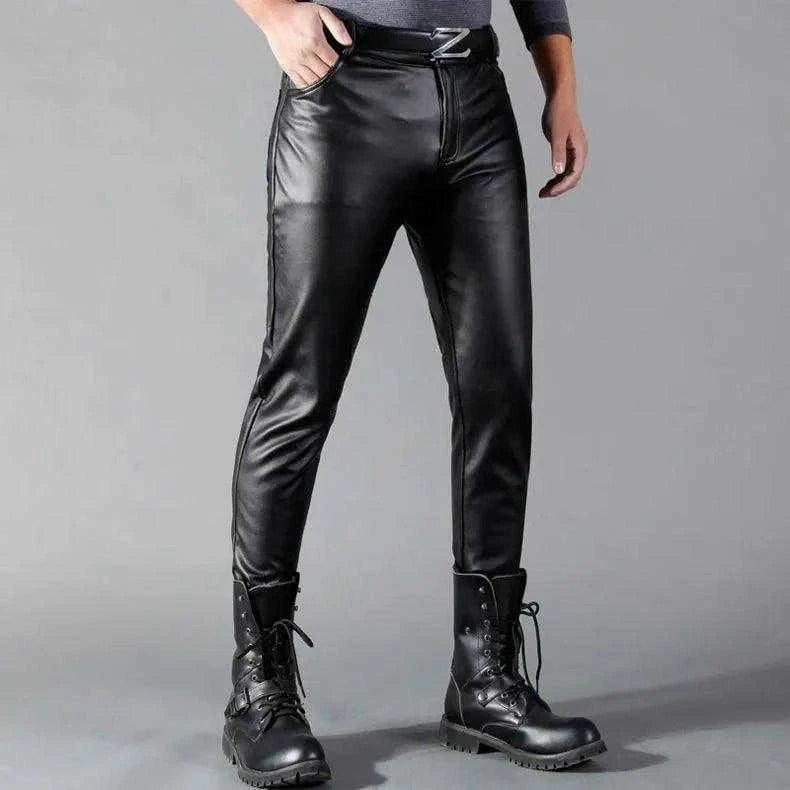 UrbanBlack Moto Leather Pants | Free Shipping | Bruno Bold Shop