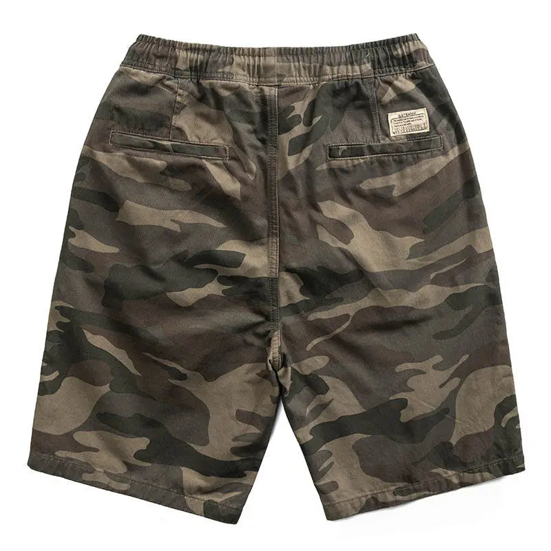 Camouflage Comfort Cargo Shorts