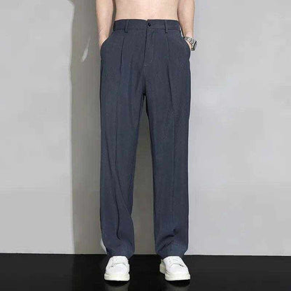 UrbanFlow Loose Fit Silk Pants for Men - Bruno Bold Shop