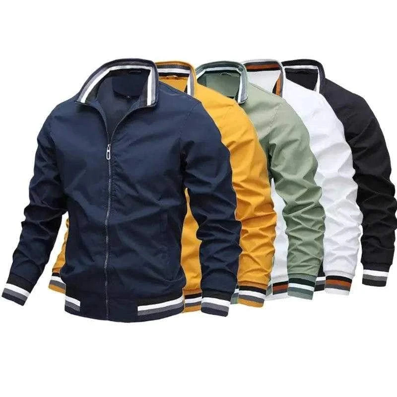 BoldFavorite Men's Zip-Up Bomber Jacket - Bruno Bold Shop