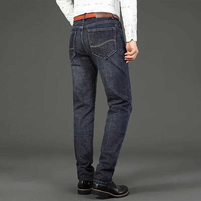 ClassicFit Blue Denim: Timeless Men's Jeans - Bruno Bold Shop