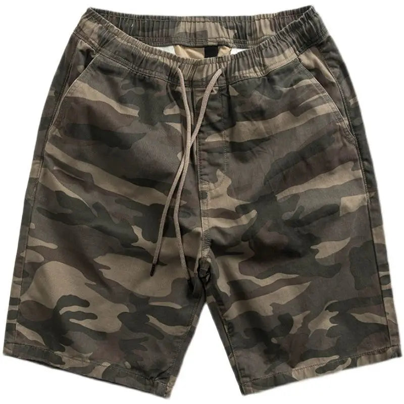 Camouflage Comfort Cargo Shorts