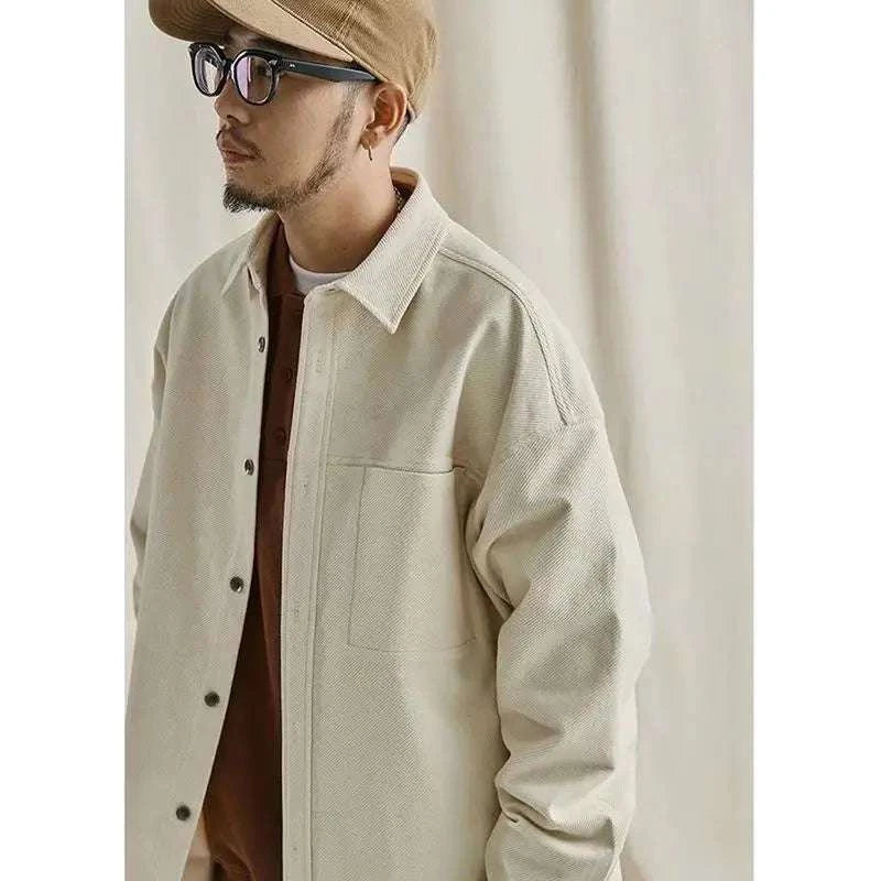 Tokyo Drift Men's Loose Twill Jacket - Bruno Bold Shop