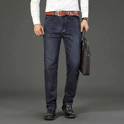 ClassicFit Blue Denim: Timeless Men's Jeans - Bruno Bold Shop