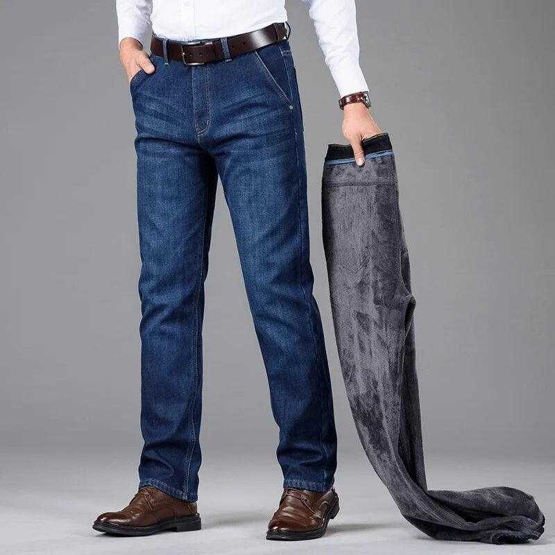 Winter Classic Men's Business Jeans - Bruno Bold Shop