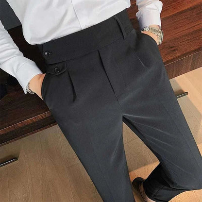 RoyalTrend Men's High Waist Dress Pants - Bruno Bold Shop