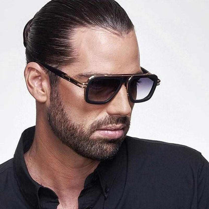 Bold Square Sunnies: Men's UV Fashion Glasses - Bruno Bold Shop