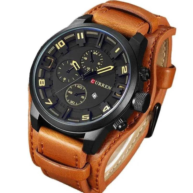 PrestigePro: Luxury Fashion Date Wristwatch - Bruno Bold Shop