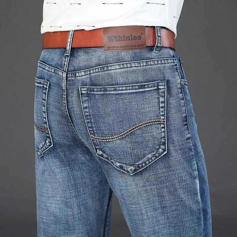 ClassicFit Blue Denim: Timeless Men's Jeans - Bruno Bold Shop