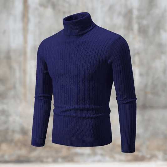 WoolenComfort Casual Turtleneck Sweater - Bruno Bold Shop